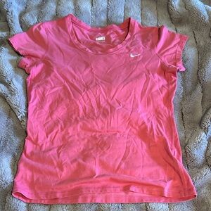 Nike Women's Vibrant Pink Short Sleeve Tee